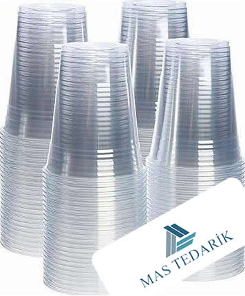 Plastik Şeffaf Bardak 3000 Adet