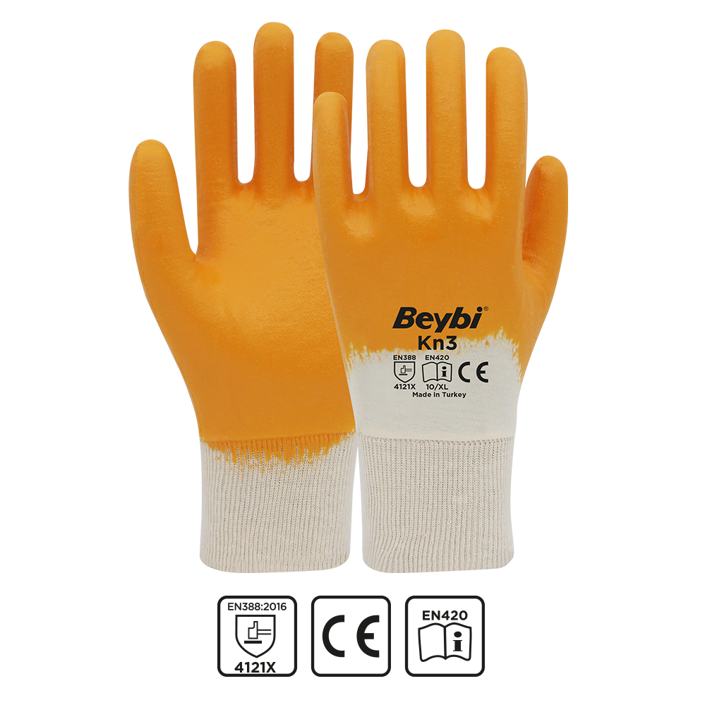 Beybi Kn3 Pamuk Nitril Eldiven