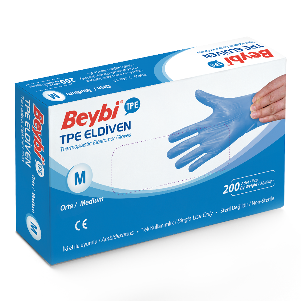 Beybi Tpe Eldiven Mavi