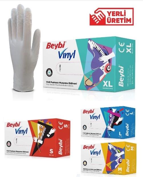Beybi Şeffaf Vinil Eldiven